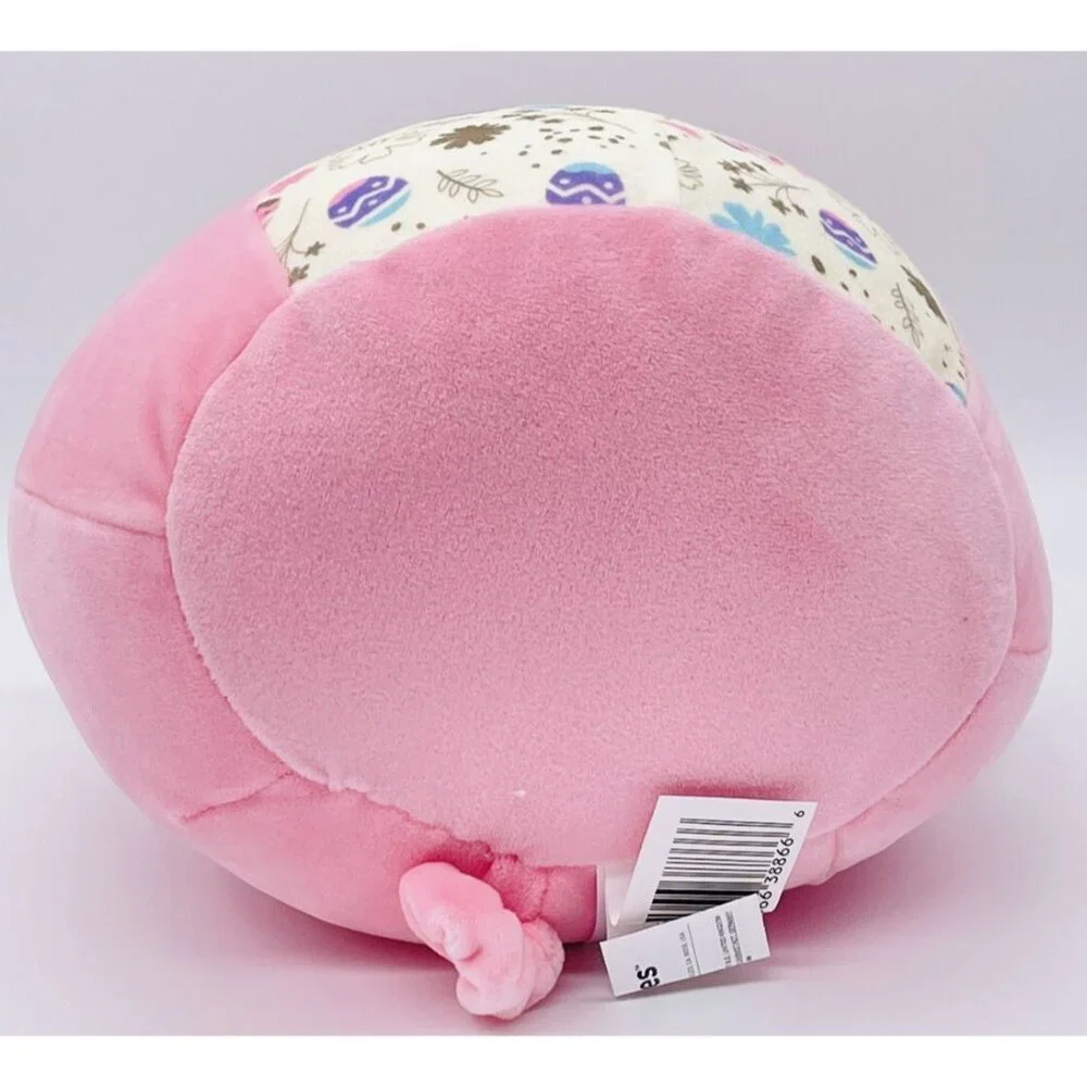 NWT Squishmallows Peter the Pig 8" Plush Stuffed Animal Easter Egg Floral Belly - Picture 6 of 7